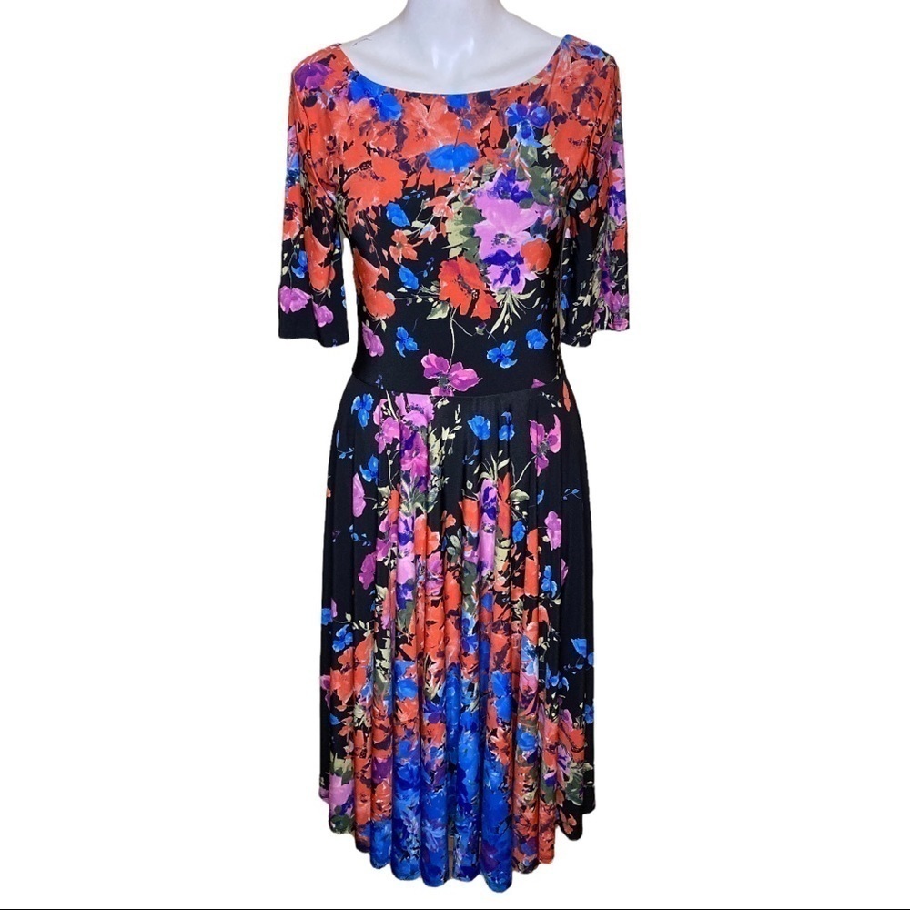 Marc Bouwer Floral Dress Size S